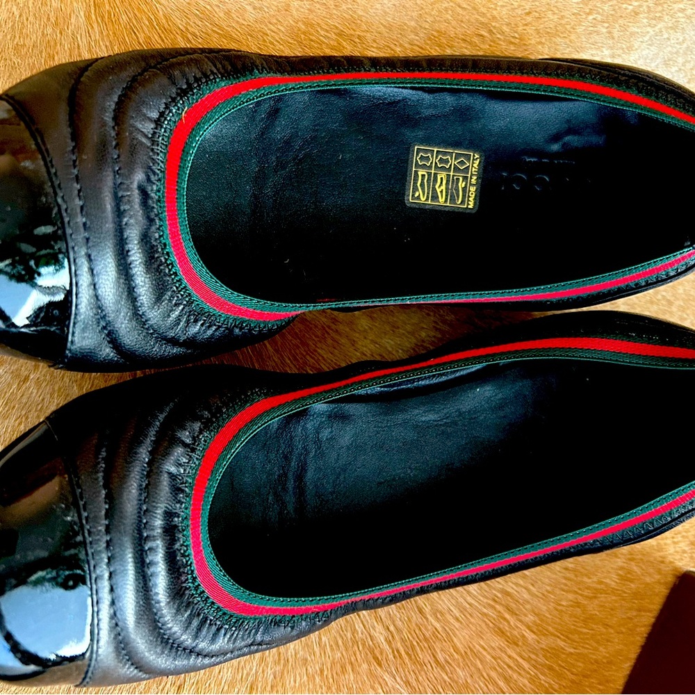 Gucci ballet flats So comfortable!barely worn